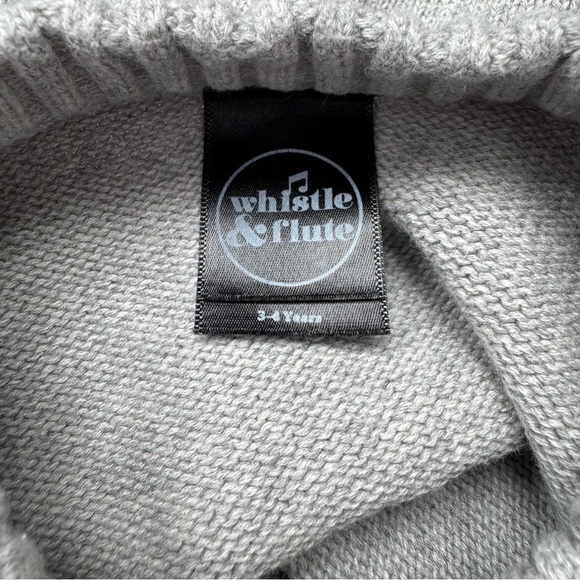 Whistle & Flute - Gray Raccoon Kids Sweater and T-Shirt Set - Picture 5 of 8